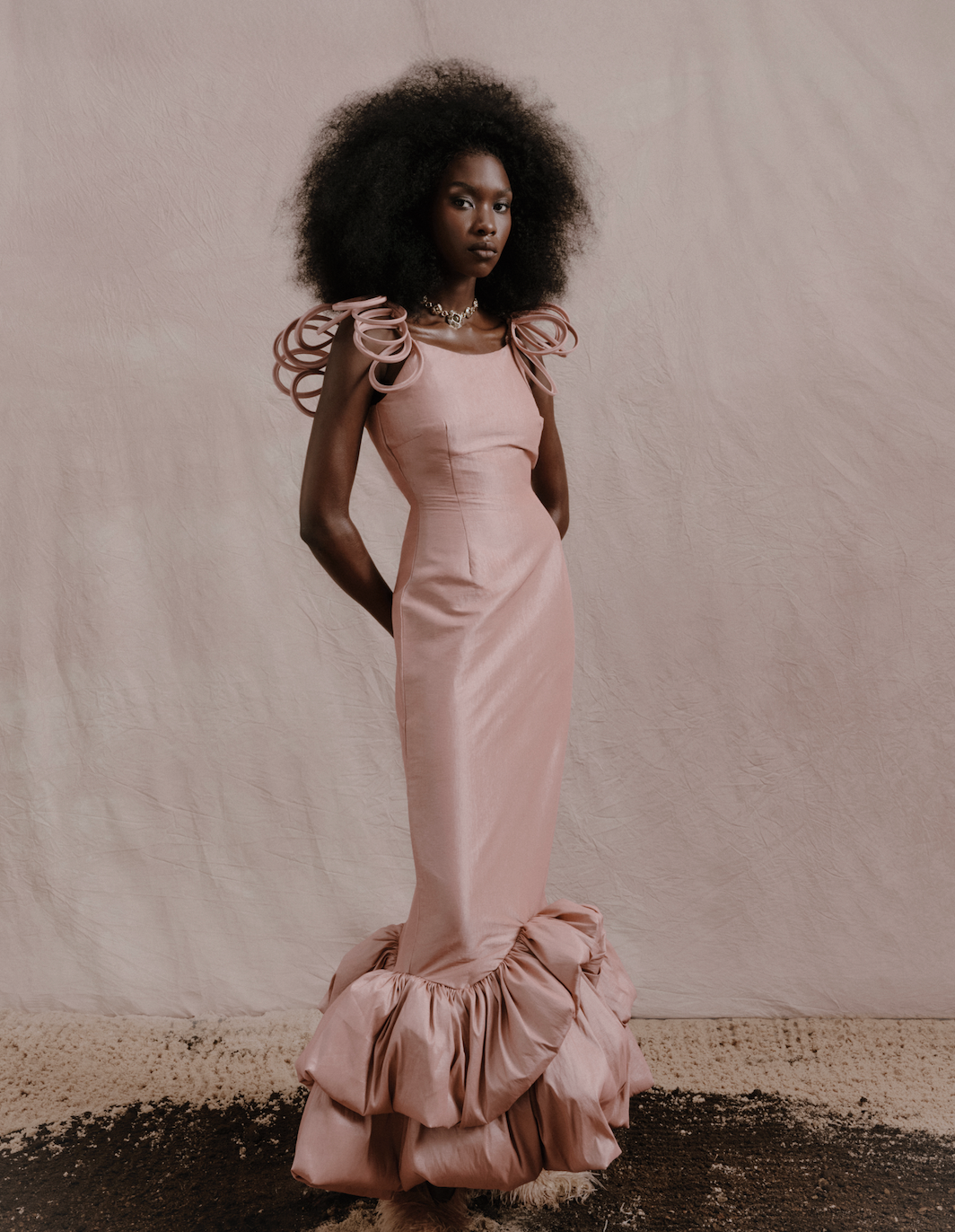 Areli Midi Dress (Pink)