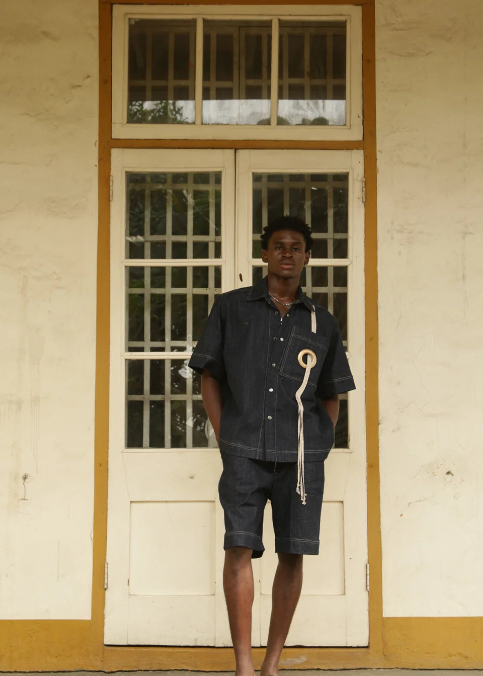 Ameh Shirt - Navy