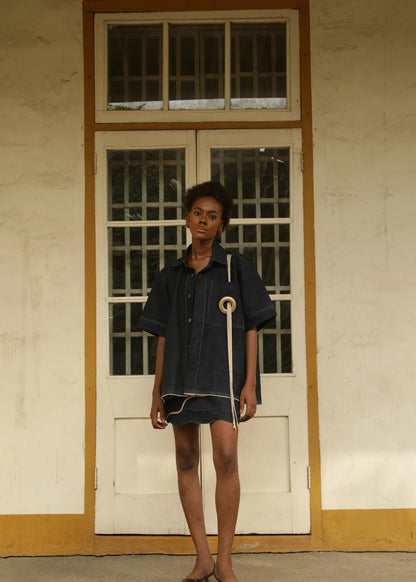 Ameh Shirt - Navy