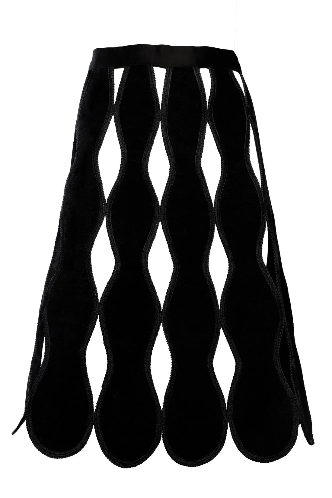 Shana Black Apron