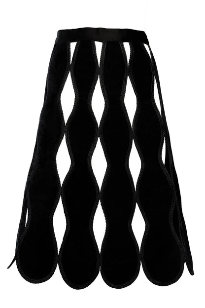 Shana Black Apron