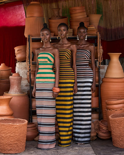 Mowa Asoke Dress (Gold)