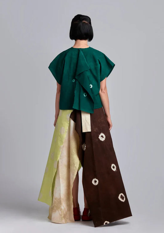 Ihunaya Wrap Skirt - Sunset