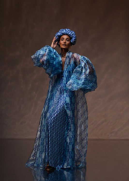 Zaya Kimono (Blue)