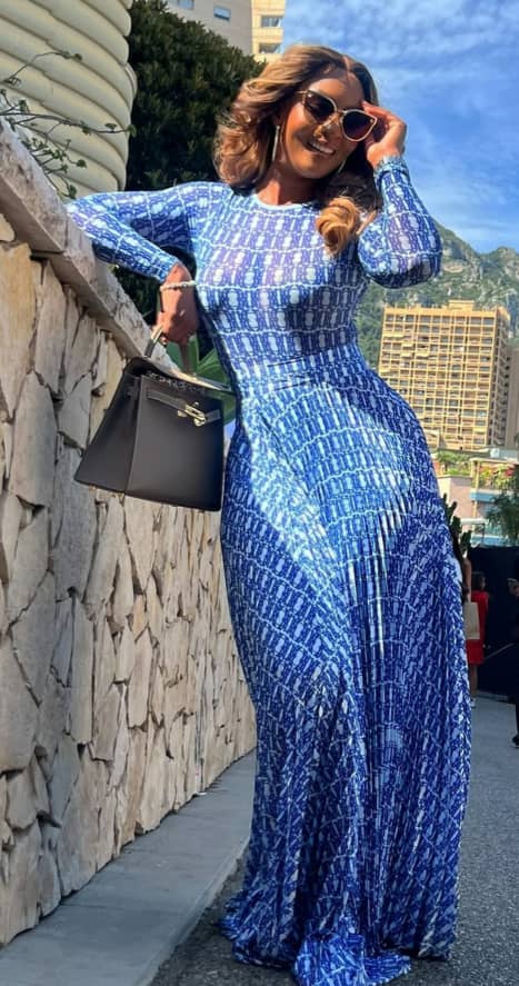 Flora Skirt (Blue)