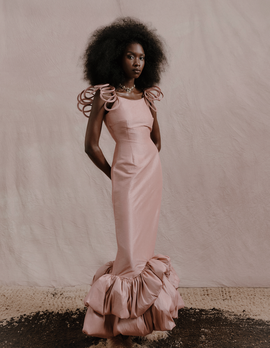 Areli Midi Dress (Pink)